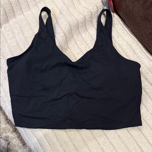 Black Women's Crop Top